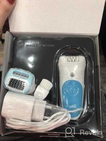 img 10 attached to Braun 5-511 Silk-epil 5 Wet & Dry epilator with starter cap, white/blue