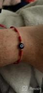 img 1 attached to Red String Amulet Bracelet For Women Men Boys & Girls - Tarsus Evil Eye 7 Knot Lucky Adjustable review by Gabe Evans