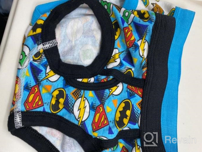 img 1 attached to Boys' Toddler Justice League 7-Pack Logo Briefs by DC Comics review by Jeffrey Bush