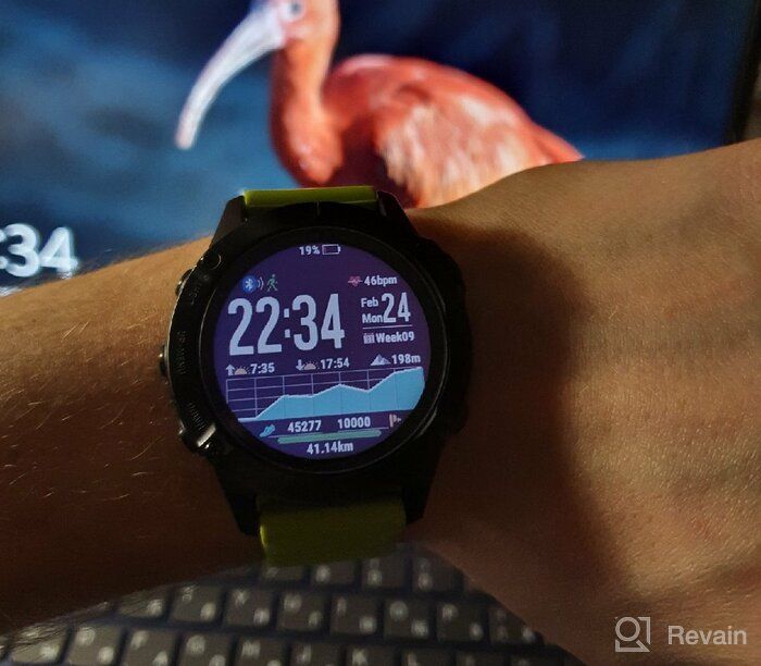 img 1 attached to Premium Garmin fenix 6 Sapphire Multisport GPS Watch: Mapping, Music, Pace Guidance & Pulse Ox Sensors review by Damien Sg ᠌