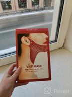 img 1 attached to Lamucha hydrogel lifting mask for the neck and chin V-Up Mask, 25 g, 3 pcs. review by Gabriela Okrent ᠌