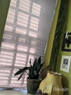 img 1 attached to Jiffy Blinds Cordless Pleated Light Filtering, Room Darkening Or Fabric Instant Temporary Shades In 36" Wide X 72" Long And 48" Wide X 72" Long (1, LF Fabric White 48" W X 72" L) review by Kyle Salinas
