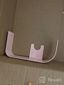 img 4 attached to U Brands Arc Collection Metal Tape Dispenser, 1” Core Desktop Accessory, Pink 3553A04-24
