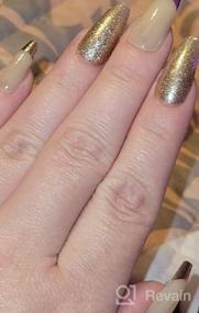 img 6 attached to Набор из 75 акриловых накладных ногтей для женщин и девочек DIY Nail Art с длительным нажатием на ногти, украшением рук и уникальным дизайном - Miraga