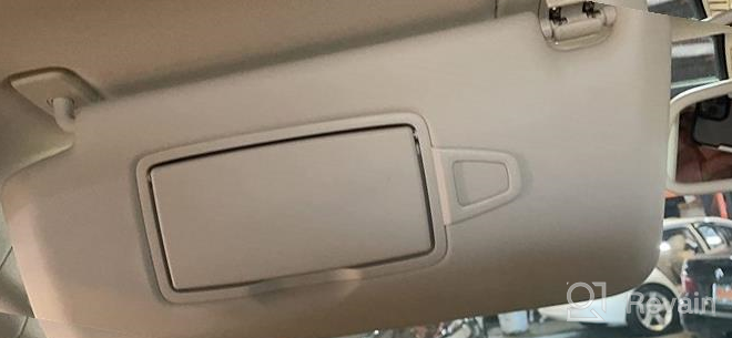 img 1 attached to Replace Your Toyota Tacoma'S Passenger Side Sun Visor With SAILEAD'S Compatible Visor Assembly - Without Light! review by Matthew Kocur