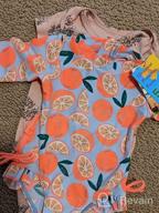 img 1 attached to Protect Your Little Mermaid With Girls' UPF 50+ Rash Guard Zipper Swimsuit review by Bobby Bond