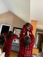 img 1 attached to Fleece Buffalo Plaid And Solid Red Onesie Pajamas Set For The Whole Family - Sleepyheads review by Michael Floyd