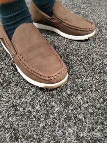 img 6 attached to Мокасины для мальчиков - CHERRY POPO коричневые 05 - удобная и комфортная обувь