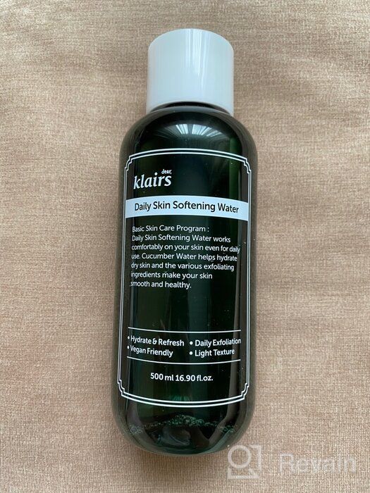 img 1 attached to KLAIRS Daily Skin Softening Water: Jumbo 16.90 Fl Oz for Skin Refining with Cucumber Extract review by Agata Gobiowska ᠌