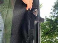 картинка 1 прикреплена к отзыву 2007-2017 Jeep Wrangler JKU 4 Door Sunshade Mesh Top Cover - Durable UV Protection With US Flag Design - Voodonala от Reggie Stewart