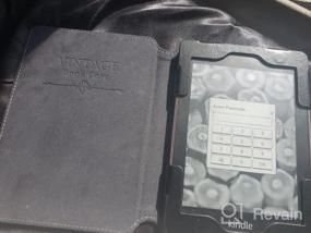 img 5 attached to Чехол-кошелек из искусственной кожи ACdream Folio премиум-класса с автоматическим режимом сна и передним карманом для Kindle Paperwhite 6,8 дюйма 11-го поколения 2021 - Blossom1