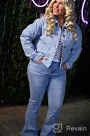 img 1 attached to Wardrobe Essential: NASKY Womens Classic Cropped Denim Jacket With Pockets review by Ali Saunders