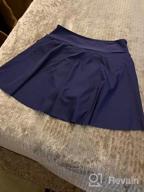 img 1 attached to Women'S High Waisted Swim Skirt Tummy Control Ruched Bikini Bottom By Aleumdr review by Gary Morris