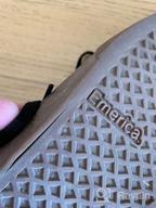 img 1 attached to Emerica Standard Skate Black Purple Men's Shoes in Fashion Sneakers review by Daniel Taylor