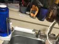 img 1 attached to Blue Ecosoft Faucet Mount Water Filter System With Extra Filtration Cartridge For Countertops review by Mike Hernandez