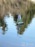 img 1 attached to Red PLAYSTEAM Voyager 280 RC Sailboat - Wind-Powered And 14 Inches Tall - Ideal For Remote Control Enthusiasts review by Devin Jirsa