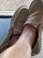 img 1 attached to Orthopedic Loafers & Slip-Ons with Plantar Fasciitis Canvas Support for Men review by Brandon Carraway