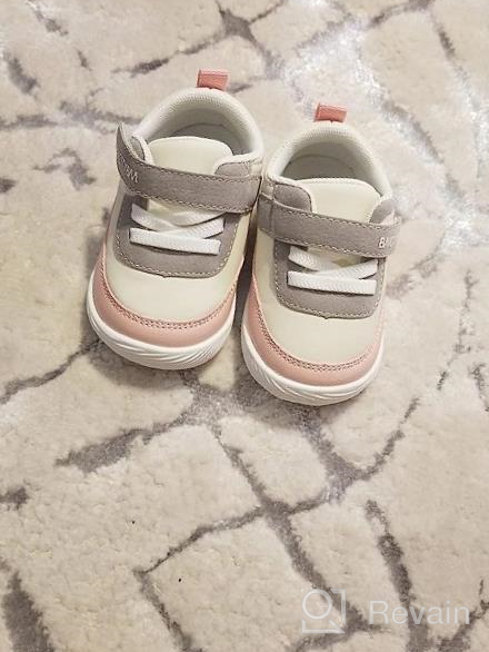 img 1 attached to Winter-Ready Non-Slip Infant Sneakers For Babies - BMCiTYBM Baby Shoes review by Amanda Dunn