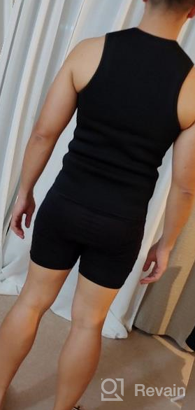 img 1 attached to Transform Your Workout With Wonderience Men'S Sauna Suit & Waist Trainer System review by Carlos Whitfield