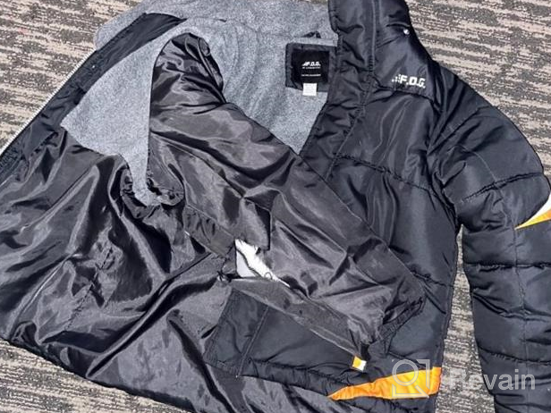 img 1 attached to 🧥 Top-Quality London Fog Active Puffer Jacket: Boys' Clothing for Jackets & Coats review by Dean Wilson