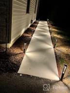 img 1 attached to Enhance Your Outdoor Space: 12-Pack Low Voltage Landscape Lights With Unique LED Effects And 172LM, 3000K Warm White review by Jim Bijelic