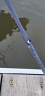 img 1 attached to Secure Your Boat With Reliable Dock Lines & Ropes - 3 Pack Of 3/8" X 15' Double Braided Nylon Lines With 5800 Lbs Breaking Strength And 12" Loop - Perfect For Kayaks And Pontoon Boats Up To 30Ft review by Alexander Roberson