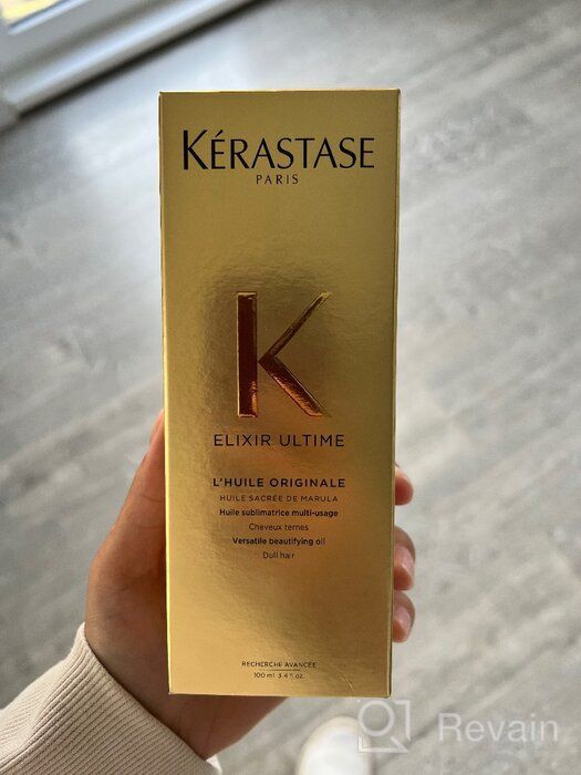 img 1 attached to Kerastase Multifunctional Oil Care Elixir Ultime for colored hair, 100 ml, bottle review by Agata Maruszczyk ᠌