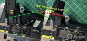 img 5 attached to 2-Pack FNB-80Li FNB-58Li 1500MAh Li-Ion Batteries Compatible With Vertex VX-5R, VX-6R, VX-7R, VXA-700, VXA-710 And Standard Horizon HX460S, HX470S, HX471, HX471S, SBR-40Li Radios