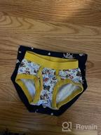 img 1 attached to Pack of 6 Baby Soft Cotton Underwear for Little Boys - Dinosaur Briefs, Toddler Shark Undies, Children Truck Panties review by Arun Siddiqui