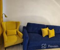 img 3 attached to 🪑 Modern Light Gray Armchair-Sofa: Oscar Zara 17" - Stylish Furniture Piece for Comfy Living Rooms review by Felicja Kwiatkowska ᠌