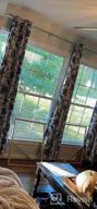 img 1 attached to Transform Your Home With DriftAway Freda Jacobean Floral Linen Blend Blackout Curtains - Taupe Beige, 2 Layers, 2 Panels, Grommet Window Treatment, 52X84 Inches review by Cory Jacobson