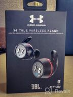 img 1 attached to Under Armour UA True Wireless Flash Project Rock Edition Headphones OSFA Black: Unleash Your Limitless Training Potential review by Agata Szewczyk ᠌