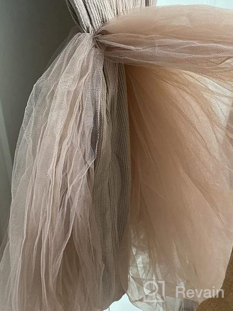 img 1 attached to 👗 Adorable LYXIOF Baby Girls Tutu Dress: Long Sleeve/Sleeveless Princess Tulle Sundress review by Liz Walker