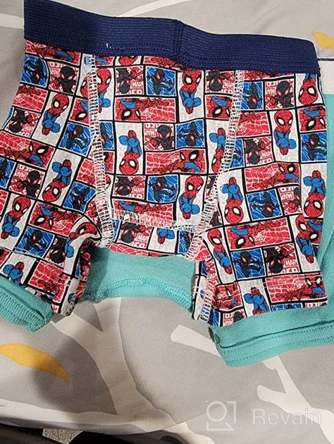 img 1 attached to 🕷️ Dynamic Marvel Little Spiderman Brief Multi Boys' Underwear: Ultimate Comfort and Style review by David Alvarado