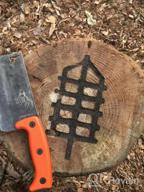 img 1 attached to Rugged ESEE Expat Cleaver Knife With Black G10 Handle - Top Choice For Outdoor Adventurers review by Adrian Woodside