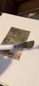 img 6 attached to Большой фотоальбом Vienrose, самоклеящийся для 4X6 8X10 фотографий, магнитный альбом для скрапбукинга, сделай сам, 40 пустых страниц с металлической ручкой