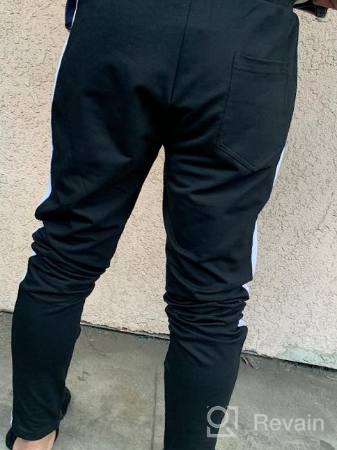 img 1 attached to Men'S Sweatpants By WATERWANG - Tapered Joggers With Pockets For Running & Jogging review by Jarrett Young