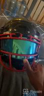 картинка 1 прикреплена к отзыву Nxtrnd VZR1 Tinted Football Helmet Visor: Professional Shield For Youth & Adult Football Helmets With Clips, Decal Pack & Bag от Kai Steinbach