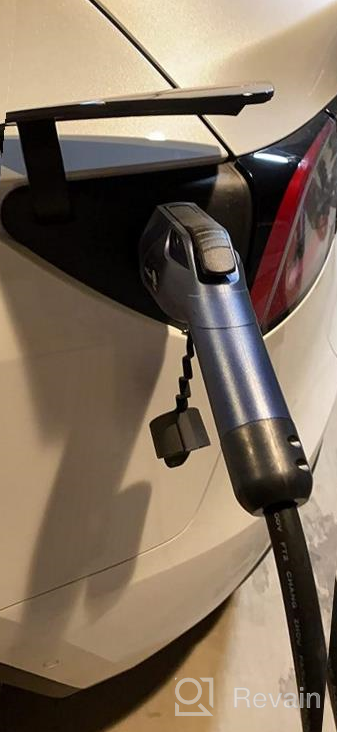img 1 attached to Portable Electric Vehicle Charger (40A, 240V, 25Ft Cable) - Level 2 EV Charging Station With NEMA 6-50P Plug-In For EVs By MUSTART review by Michael Weaver