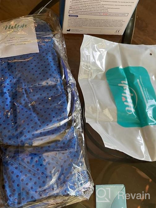 img 1 attached to Instant Relief For Foot Pain With Hilph Foot Ice Pack Slippers - 2 Pack For Neuropathy, Plantar Fasciitis, Diabetes And More! review by Douglas Norton