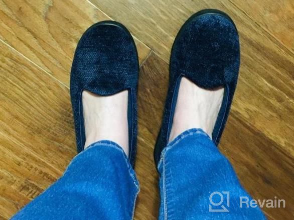 img 1 attached to Lightweight Chenille Closed Back Slippers For Women By RockDove review by Leslie Wallace