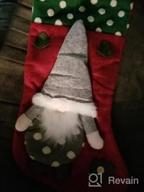 картинка 1 прикреплена к отзыву Добавьте праздничного шарма своему празднику с набором из 3 больших плюшевых рождественских носков Toyvian с очаровательными шведскими гномами! от Mark Repp