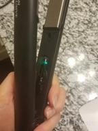img 1 attached to Titanium Hair Straightener And Curling Iron - Professional Dual Voltage Flat Iron For Straightening And Curling Hair review by Nick Bigalow
