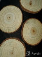 img 1 attached to 30 Pcs 2.4-2.8 Inch Natural Wood Slices - Unfinished Wooden Circles For DIY Crafts, Arts Painting & Christmas Ornaments | Fuyit review by Dave Seawell