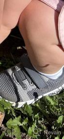 img 6 attached to Comfortable And Durable Running/Walking Sneakers For Toddler And Little Kid Boys And Girls By Nerteo