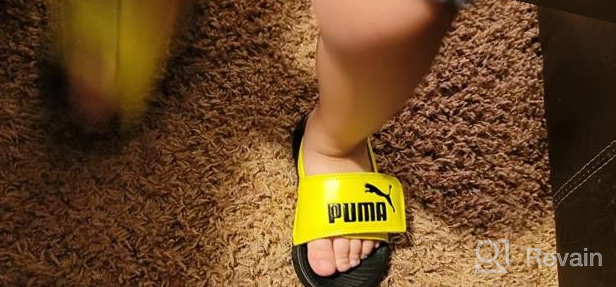 img 1 attached to PUMA Popcat Backstrap Sandal Sapphire Boys' Shoes review by Eric Dubreuil