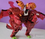 img 1 attached to Bakugan GeoForge Dragonoid, 7-In-1 Includes Exclusive True Metal Dragonoid And 6 Geogan Collectibles, Kids Toys For Boys review by Ashley Levy