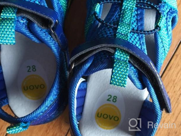 img 1 attached to 👟 Premium UOVO Sandals: Toddler Athletic Outdoor Boys' Shoes for Sandals - Comfortable and Durable Footwear review by Gregory Flynt