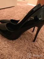 img 1 attached to Step Out In Style: Women'S Classic Stiletto Pointed-Toe Dress Pumps By DailyShoes review by Bruce Garner