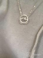 img 1 attached to 🌊 VAttract Wave Pendant Necklace: Captivating Ocean Jewelry for Women and Teen Girls review by Kristin Lane